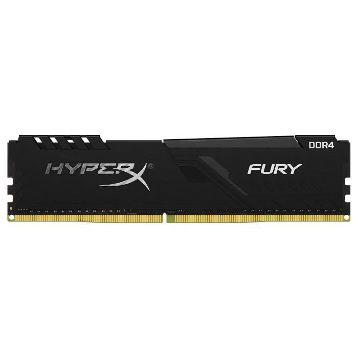 Vente Memoire PC HyperX Fury 32 Go DDR4 3000 MHz CL16 - RAM DDR4 PC4-24000 - HX430C16FB3/32 ( Catégorie : Mémoire PC ) pas cher