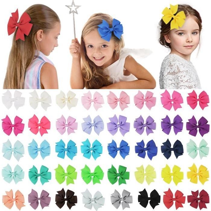 12 Pinces à Cheveux Fille - Arc-en-Ciel, Nuages Et Bonbons En Silicone (Cadeau Mignon)