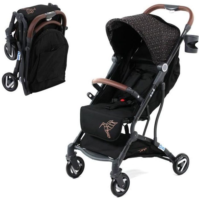 Poussette compacte ZOE 6 36 mois Legere et maniable Habillage pluie couvre jambes Sac de transport Cdiscount Puericulture Eveil bebe