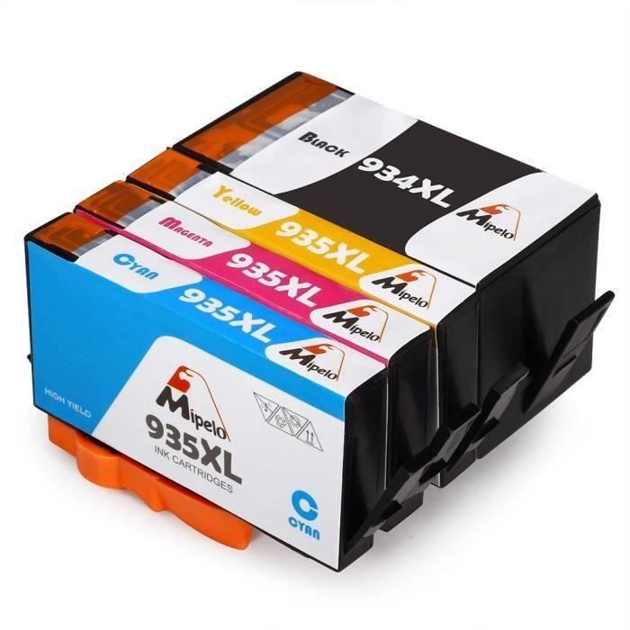4-Pack 934/935 XL Ink Cartridges For HP Officejet 6812, 6830, 6815, 6835, 6230
