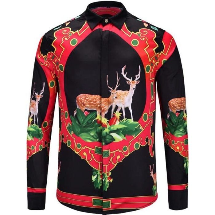 Chemise homme de noel discount
