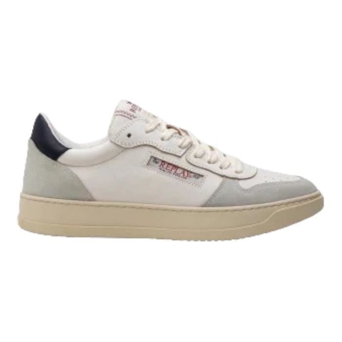 Replay Baskets - REPLAY - RELOAD SOFT M - Cuir - Talon plat - Bout rond