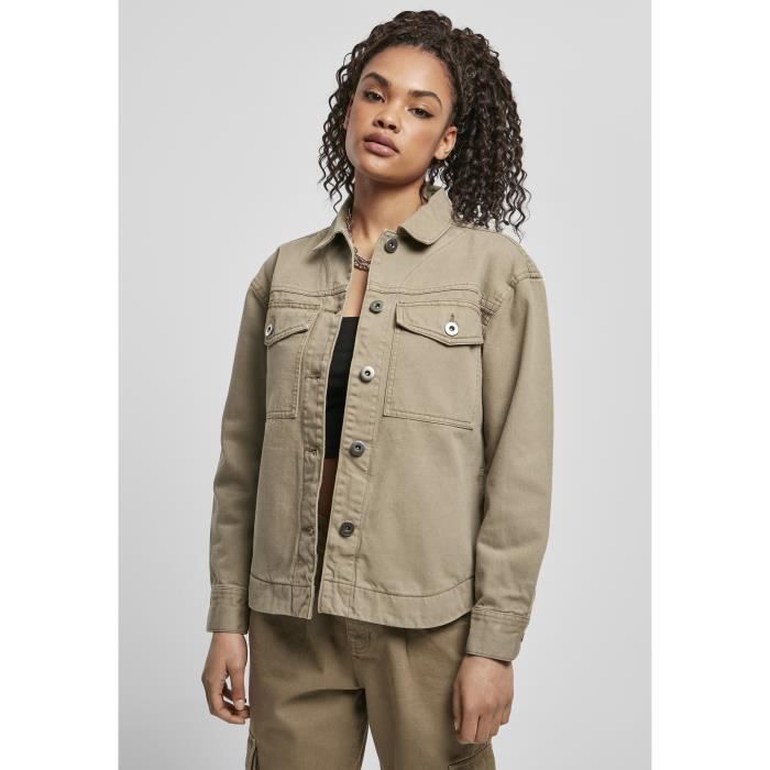 Veste femme vert kaki deals