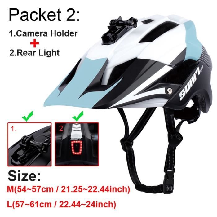 Couvercle de casque de vélo vtt avec vis, couvercle de capuchon