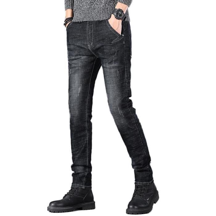 Jeans homme slim noir clearance