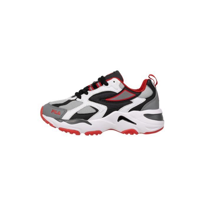 Fila Baskets enfant - FILA - CR-CW02 - Gris - Lacets - Détails réfléchissants