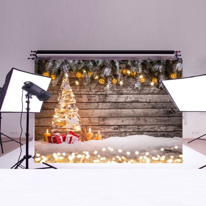 Neufu 3d Toile De Fond Arbre De Noel Backdrop Tissu Photographie Studio Photo Decor Achat Vente Fond De Studio Cdiscount
