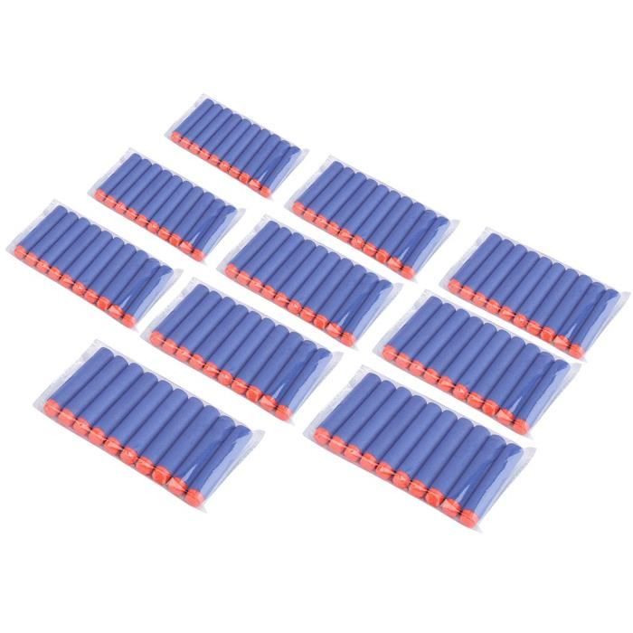 Lot De 500 Balles NERF Phosphorescentes Qui Brillent Dans Le Noir - Souples - Bleu