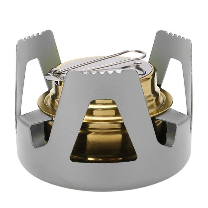 Réchaud à Alcool En Acier Inoxydable, Brûleur à Alcool De Type Tiroir Pour Camping Et Randonnee En Plein Air Maison 89744279