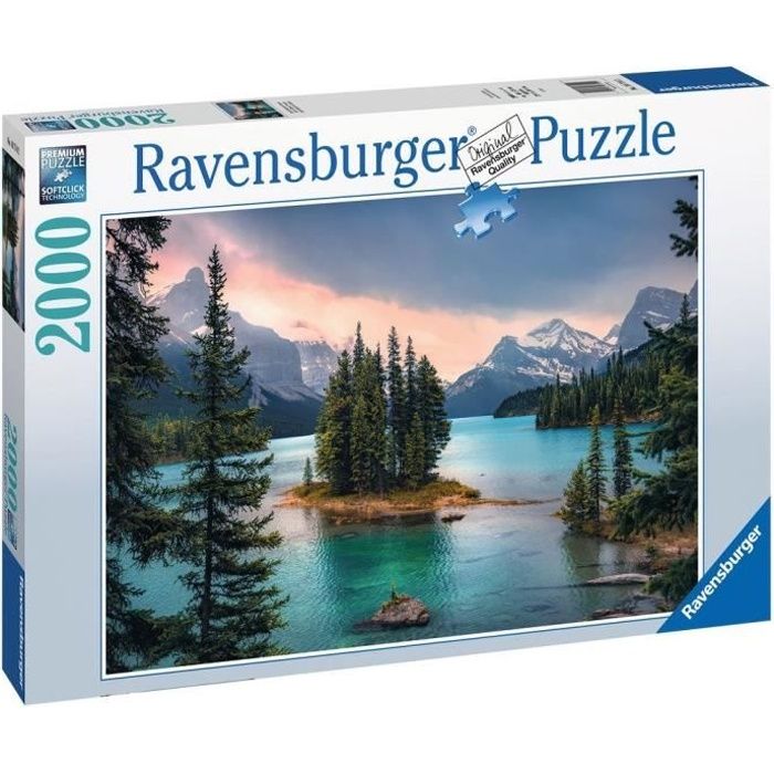 Puzzle 2000 pièces - Île de lEsprit Canada - Ravensburger - Puzzle adultes - Dès 14 ans