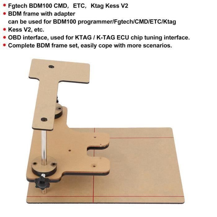 Cadre BDM Avec Adaptateur Ensemble Complet Pour Programmeur BDM100