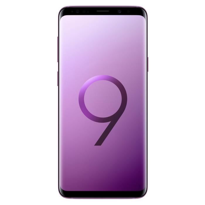 Vente Téléphone portable Samsung Galaxy S9+ SM-G965F, 15,8 cm (6.2"), 6 Go, 64 Go, 12 MP, Android 8.0, Violet pas cher Vente Téléphone portable Samsung Galaxy S9+ SM-G965F, 15,8 cm (6.2"), 6 Go, 64 Go, 12 MP, Android 8.0, Violet pas cher