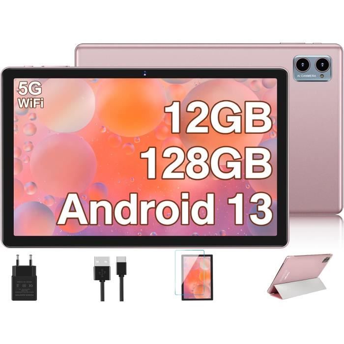 Tablette Tactile 10 Pouces Android 13 Os,12 Go Ram+128Go Rom-Tf 1To,5G ...