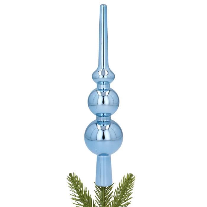 Sapin de Noël blue, cimier de sapin 28 cm Cdiscount Maison
