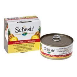 SCHESIR Chicken with pineapple in jelly - nourriture humide pour chien - 150g SCHESIR Chicken with pineapple in jelly - nourriture humide pour chien - 150g