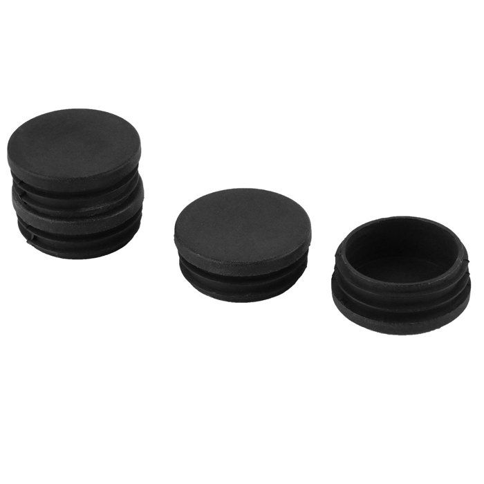 20 Capuchons Plastique Noir Pour Tube 14mm - Chapeau De Pied De Chaise, Lot Uxcell