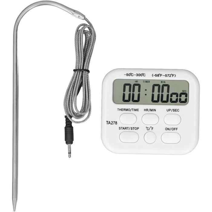 Delaman Thermomètre numérique au Chocolat - Lecteur de température