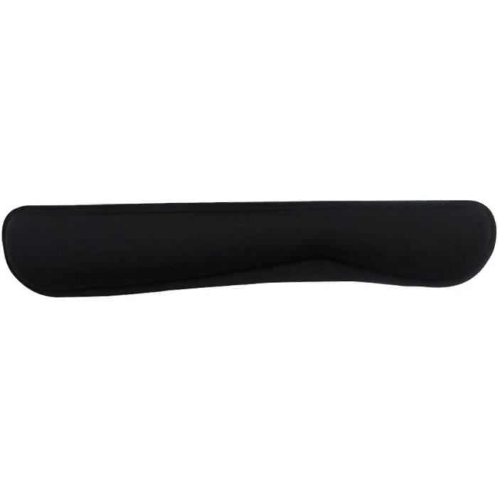 Repose-Poignet Mémoire De Forme Clavier 60% - Ergonomique - Anti-Dérapant - Noir