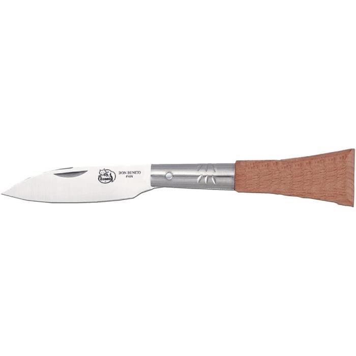 Imex El Zorro Girolock – Couteau Pointe, Couleur Marron, 6 Cm