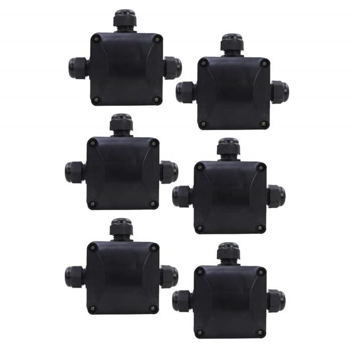 Boîte De Jonction étanche IP68 Pour Travaux Extérieurs - VGEBY - EW-M2068L-4H - 4 Voies