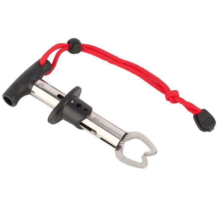 Pince De Pêche MILLION SOURCE – Acier Inoxydable 3Cr13, Coupe-fil, Ouverture 17.5cm, Avec étui Et Corde
