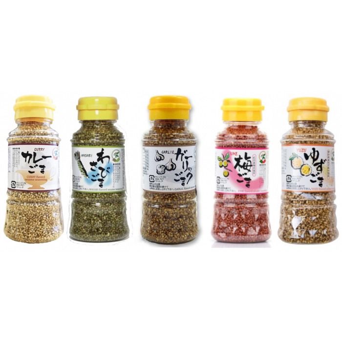 Meilleurs prix pour Mélange de graines - Toho - Graines de Sésame Grillées et Aromatisées Toho 5 Saveurs - Curry - Wasabi - Ail