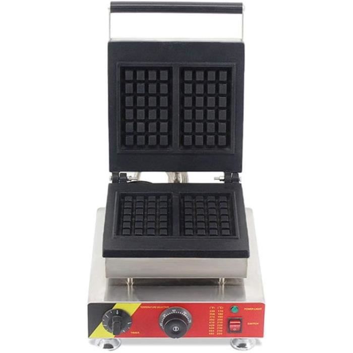 Gaufrier 1500W 2 Gaufres Belges, Gaufrier, Revêtement AntiAdhésif