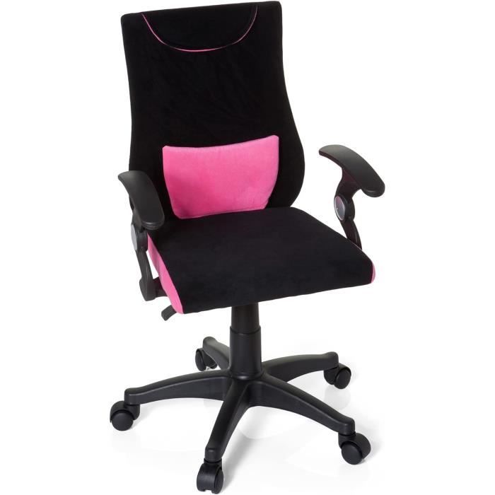 Selle Western Enfant Amesbichler – Noir/rose, 12″, Synthétique, Assise Daim Rose, Strass – Pour Shetland Et Poneys