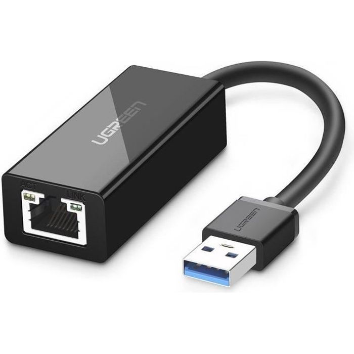 UGREEN Réseau Adaptateur USB 3.0 vers RJ45 Gigabit Ethernet USB