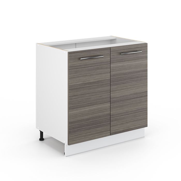 Meuble De Cuisine VICCO R-Line - Élément Haut Et Bas - Blanc Ultra-brillant - Neuf