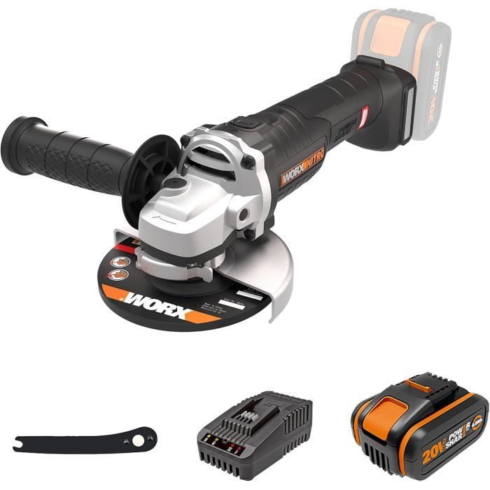 Kit mini meuleuse d'angle Norton avec accessoires