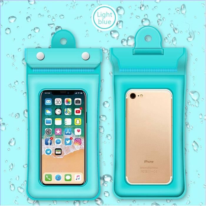 Housse Étanche + Casque Imperméable Pour Huawei Y6 (2019) - Transparent, Neuf