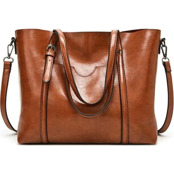 Sac cabas avec discount bandoulière