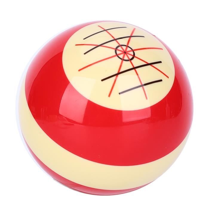 Boule de queue de billard d'entraînement, accessoire d'aide à