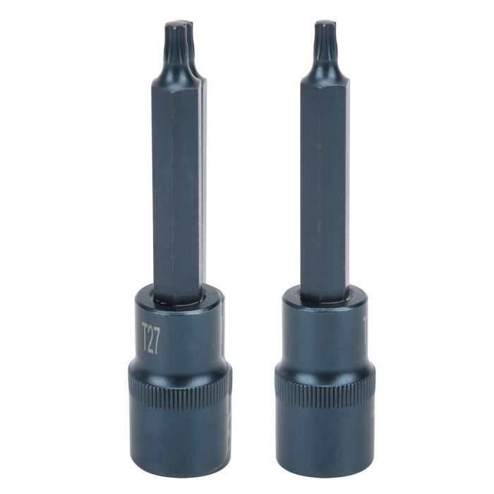 Zerone douille de tournevis Embout de tournevis étoile en acier allié ...