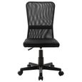 🦓6253Contemporain Chaise de bureau Ergonomique - Fauteuil de bureau Fauteuil de jeux vidéo - Chaise Scandinave Fauteuil gamer Noir-1