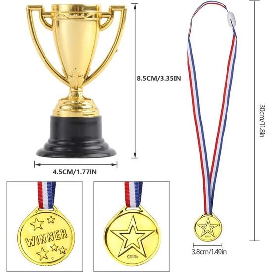 Trophée de récompense de tournoi de billard en plastique doré pour Trophée de récompense de tournoi de billard en plastique doré pour