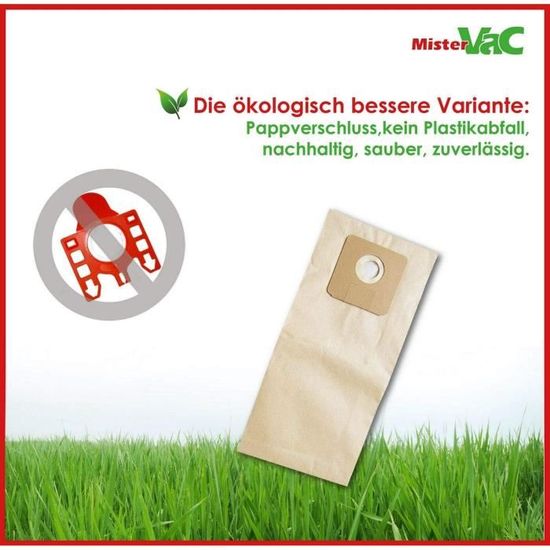 T-F (12 Pièces) Sacs De Rechange Pour Aspirateur Laresar L6 Pro, Sacs