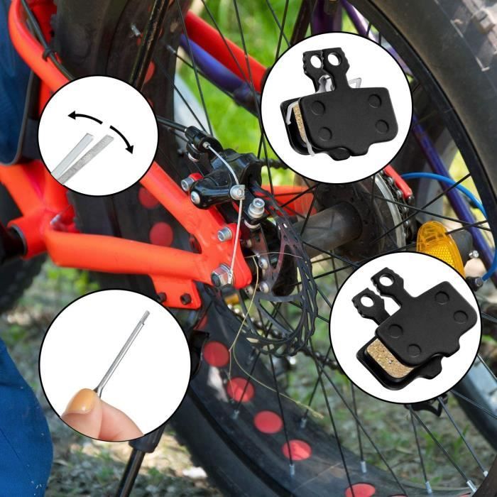 CLOPAE Plaquettes de Frein Vélo, Compatible avec Les Plaquettes de Frein SRAM Level T TL TLM,Convient pour Elixir 1 3 5 7 9 R CR Mag Sram XO XX X7 X9 XXWC