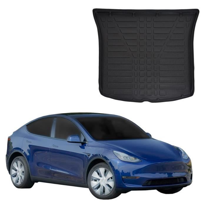 Tapis De Coffre Sur Mesure Pour Tesla Model Y depuis 2020, Noir,  Antidérapant, Toutes Saisons, Adapté Animaux de Compagnie - Cdiscount Auto