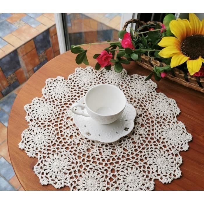 QWORK Lot De 4 Plaques Acryliques Rondes 30cm - 2mm D'Épaisseur - Transparent Pour Déco, Mariage