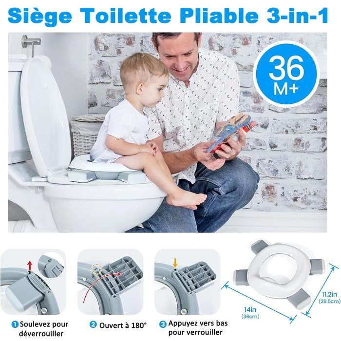 Bébé Set Extérieur Repliable Enfants Portable Toilette , Voiture