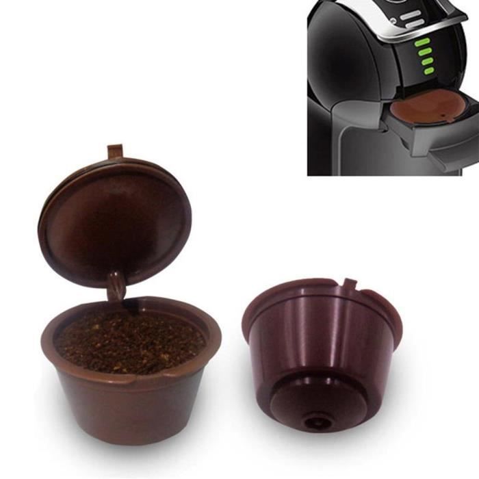 6 Dosettes Café Réutilisables Pour Dolce Gusto - Écologiques Et Économiques - Compatible Machines Nescafé