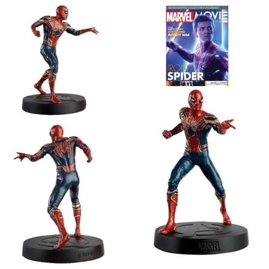 Eaglemoss Figurine Spider-Man Pose de Bataille échelle 1:18 MVSEN003  Multicolore : : Jeux et Jouets