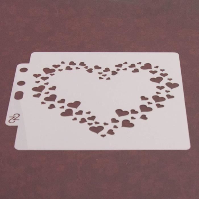 Pochoir De Gaufrage Forme Horloge/Fleur - Pour Scrapbooking, Cartes De Vœux, Embellissements Papier