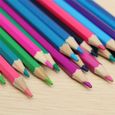 AVANC 72 Crayons de Couleur - coloriage dessin - Sac de toile rouleau-3