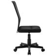 🦓6253Contemporain Chaise de bureau Ergonomique - Fauteuil de bureau Fauteuil de jeux vidéo - Chaise Scandinave Fauteuil gamer Noir-3