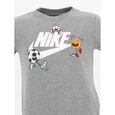 Tee shirt manches courtes Nikemojii futura tee - Nike   kid-3