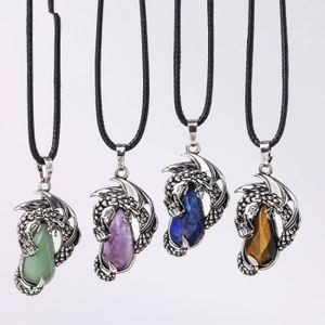 Lot De 2 Pendentifs En Oeil De Tigre Naturelle - Diamètre 29 Mm - Pierre Non Traitée