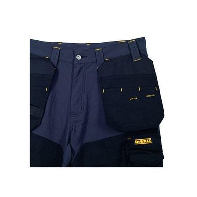 Pantalon Utilitaire DEWALT Memphis - Noir/Gris - 92% Nylon 8% Élasthanne - Poches Renforcées